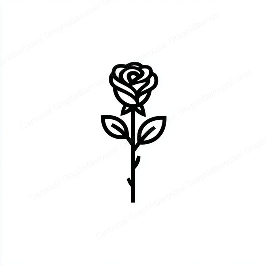 Rose Vector Graphic preview