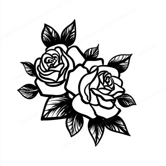 Rose Vector Graphic preview
