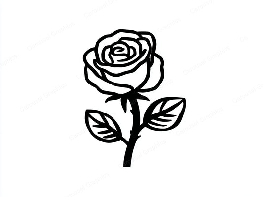 Rose Vector Graphic preview