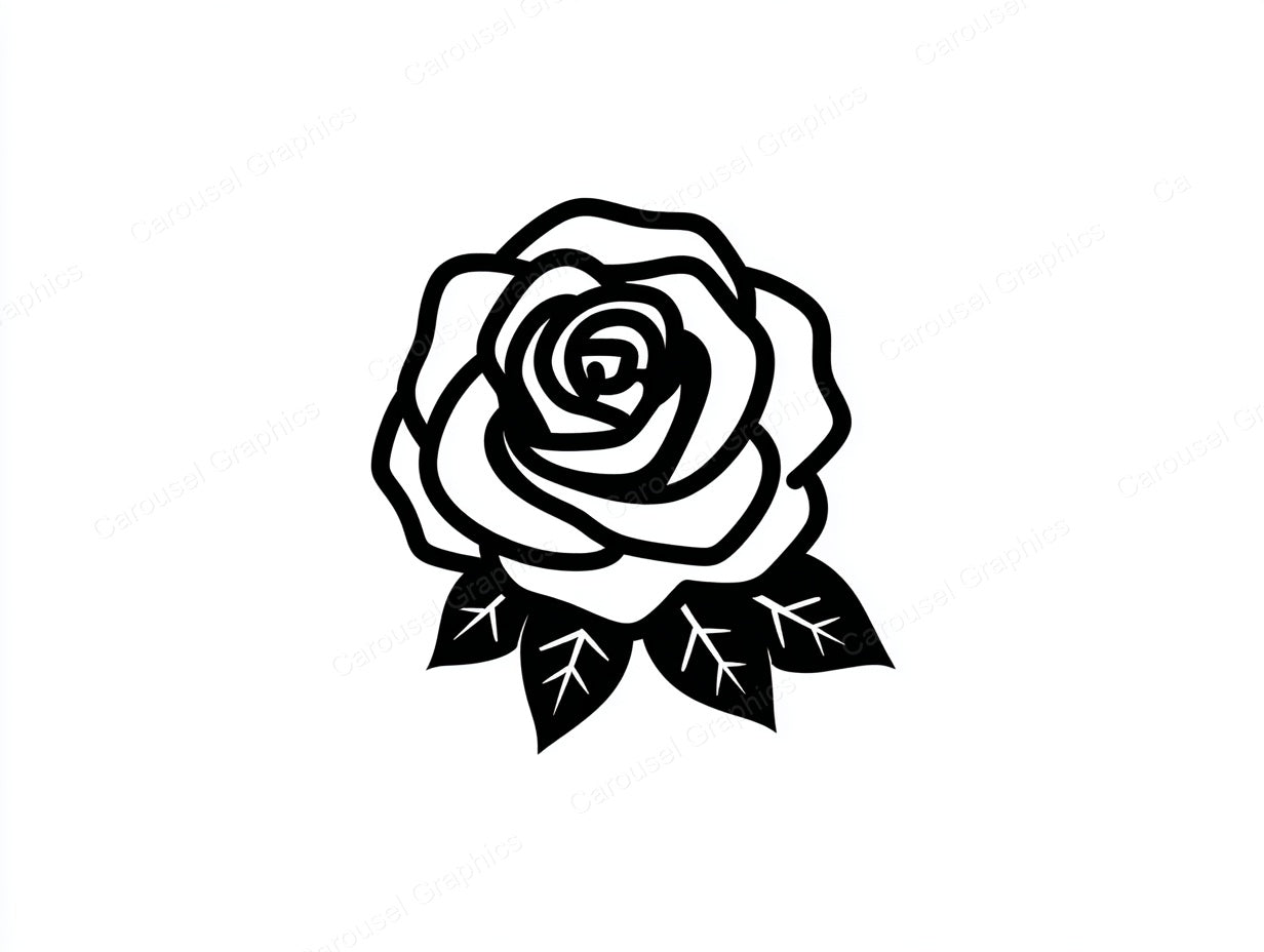 Rose Vector Graphic preview