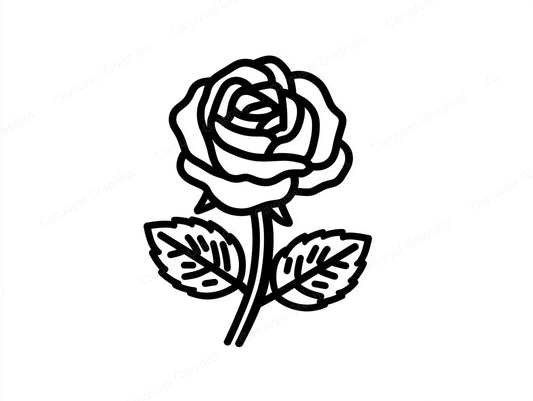 Rose Vector Graphic preview