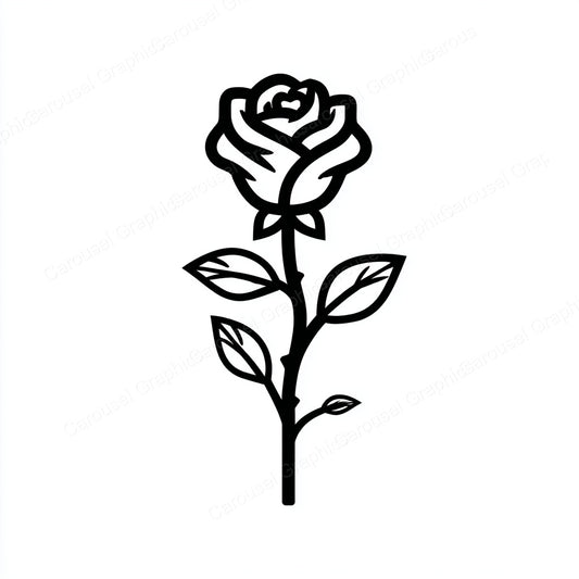 Rose Vector Graphic preview