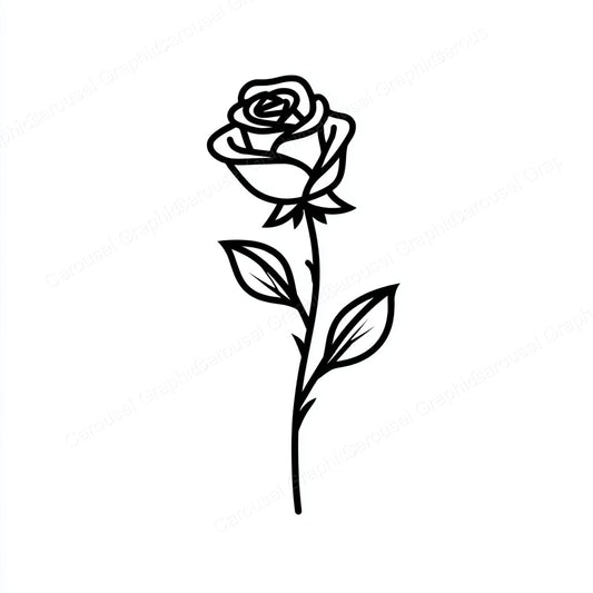 Rose Vector Graphic preview