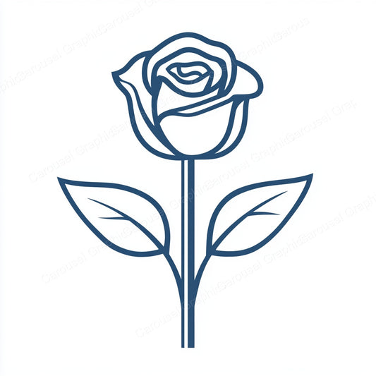Rose Vector Graphic preview