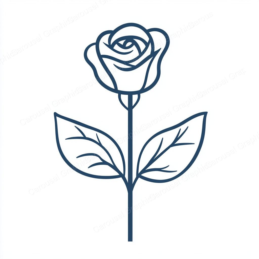 Rose Vector Graphic preview