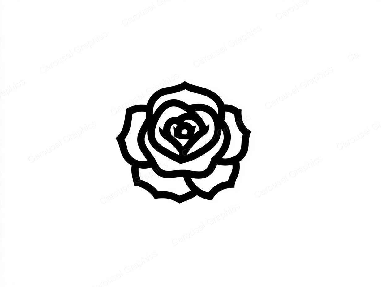 Rose Vector Graphic preview
