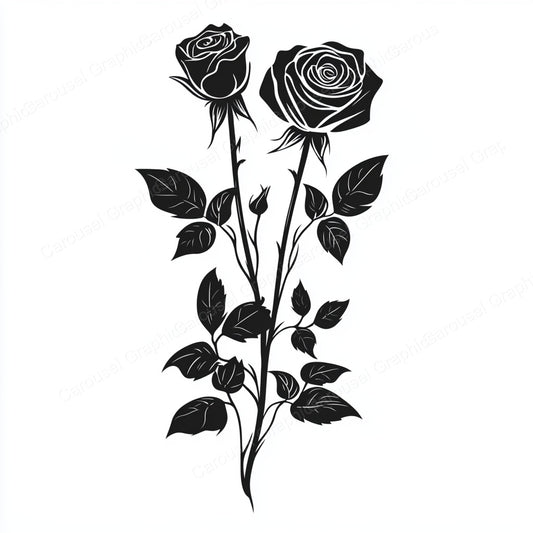 Rose Vector Graphic preview