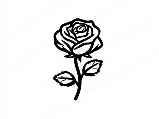 Rose Vector Graphic preview