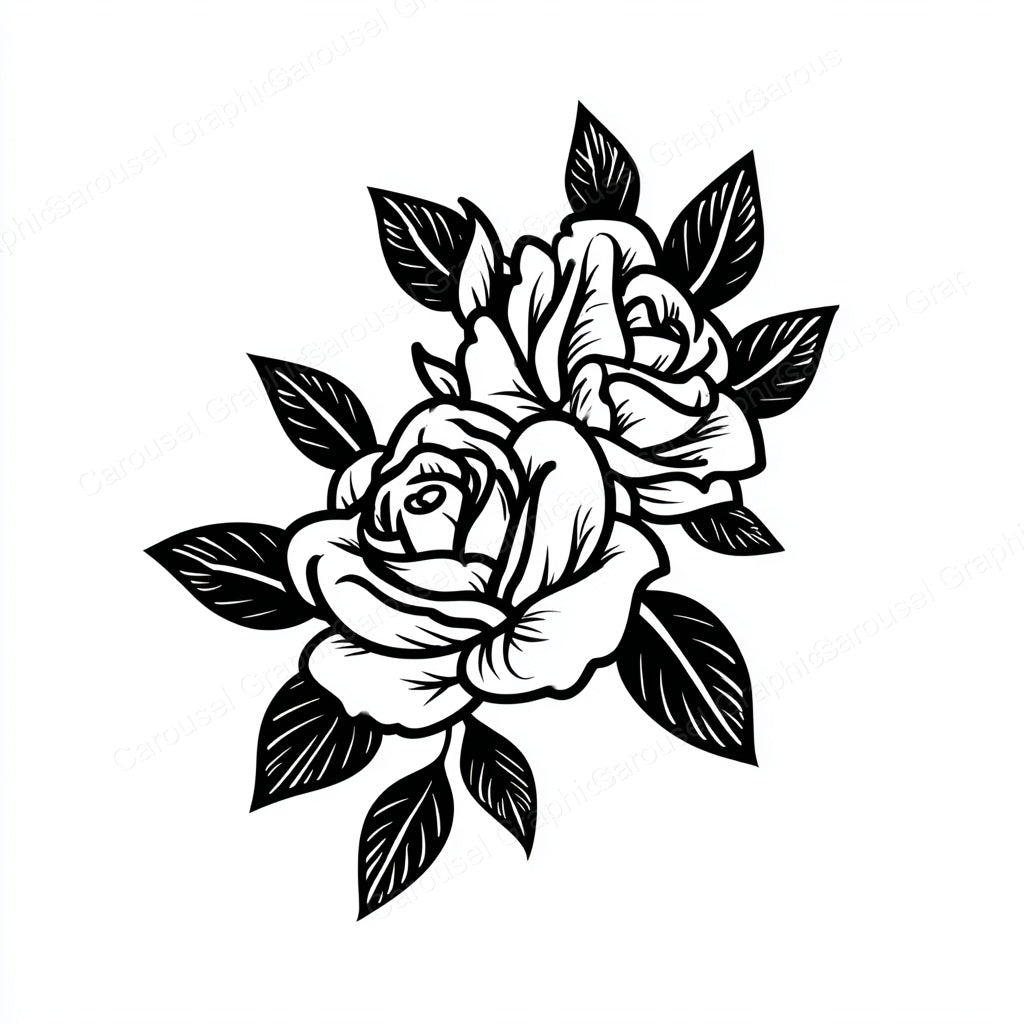 Rose Vector Graphic preview