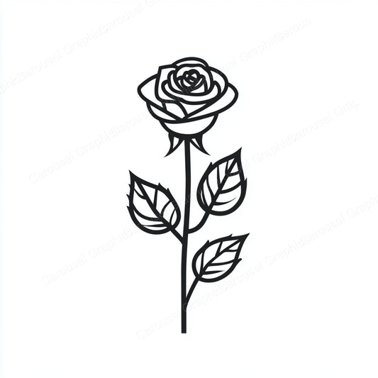 Rose Vector Graphic preview