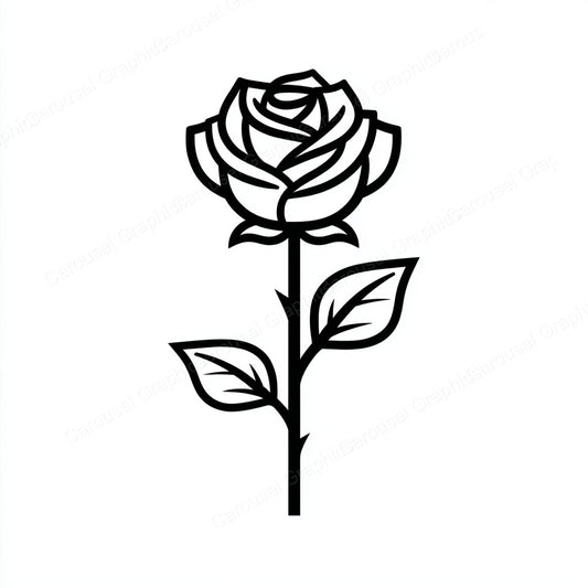 Rose Vector Graphic preview