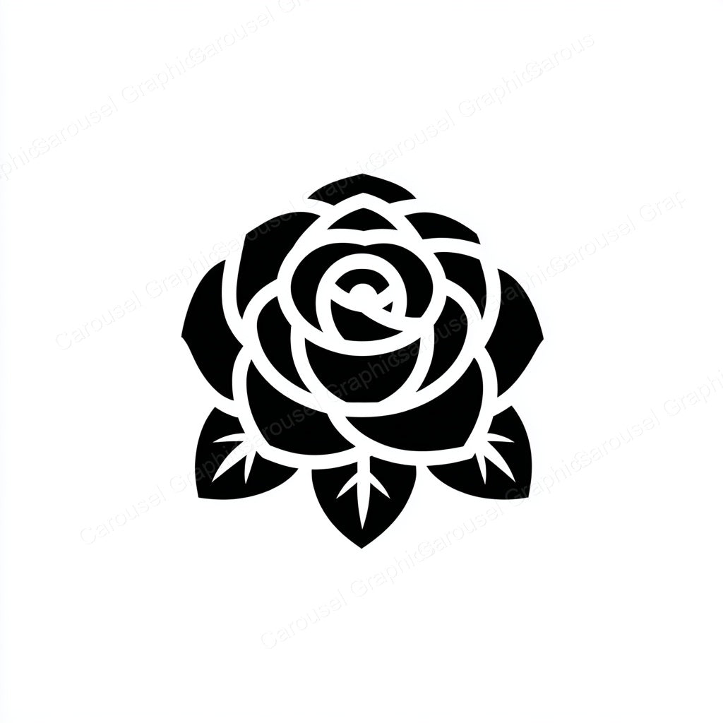 Rose Vector Graphic preview