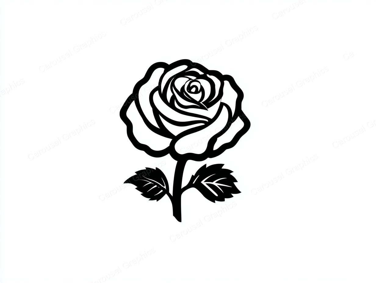 Rose Vector Graphic preview