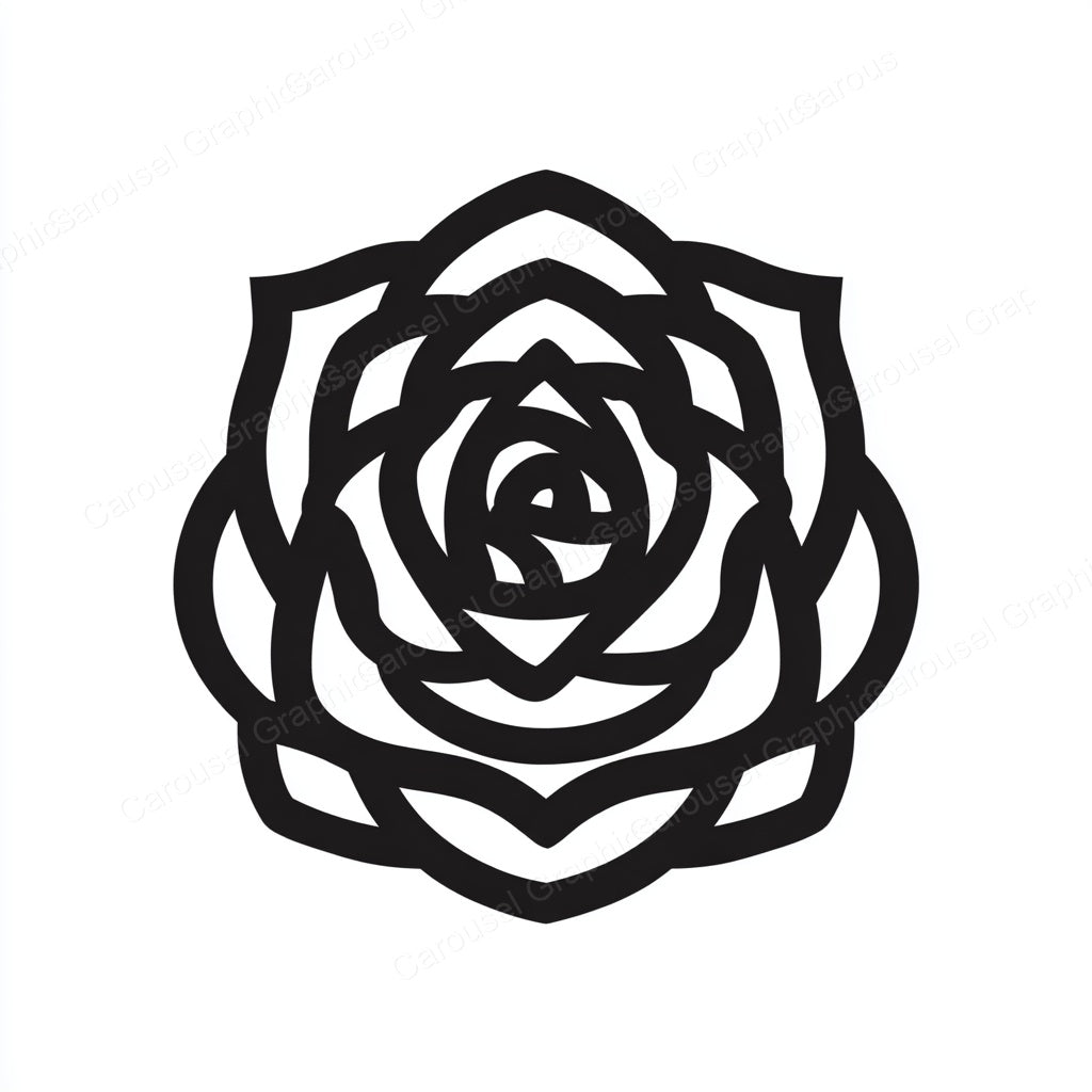 Rose Vector Graphic preview