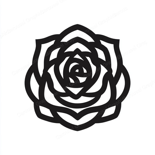 Rose Vector Graphic preview