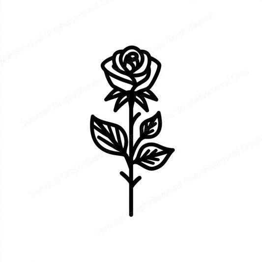 Rose Vector Graphic preview