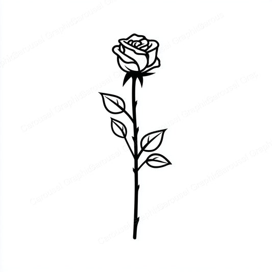 Rose Vector Graphic preview