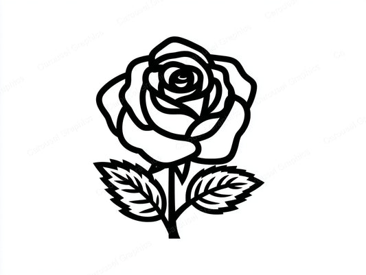 Rose Vector Graphic preview
