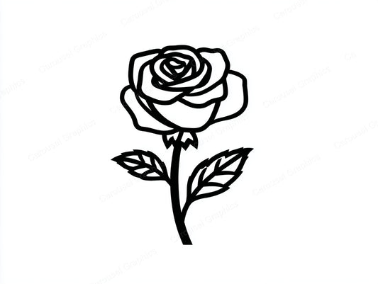 Rose Vector Graphic preview