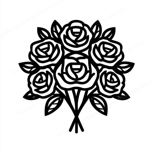 Rose Vector Graphic preview