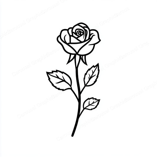 Rose Vector Graphic preview
