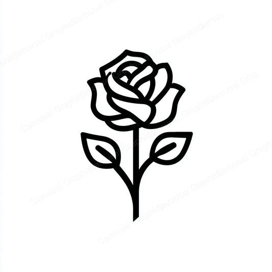 Rose Vector Graphic preview