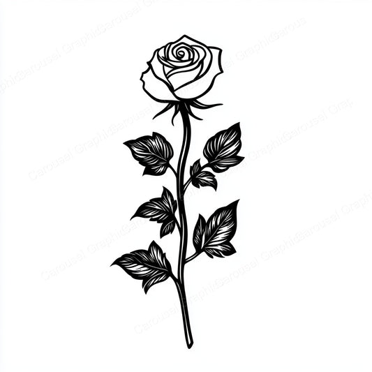Rose Vector Graphic preview