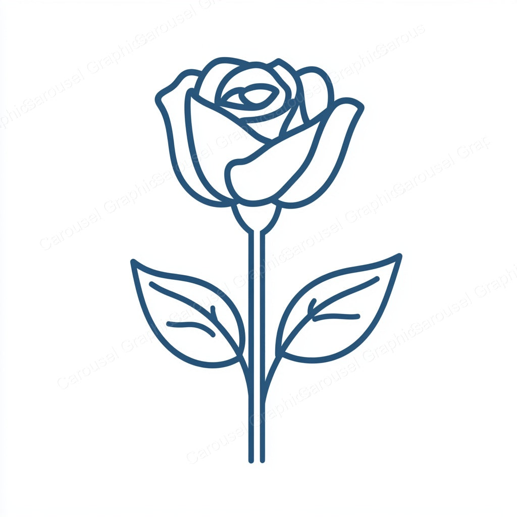 Rose Vector Graphic preview