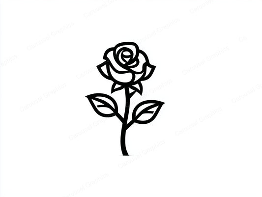 Rose Vector Graphic preview
