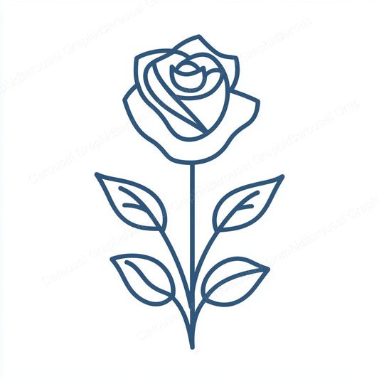 Rose Vector Graphic preview