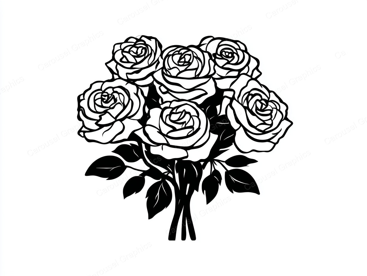 Rose Vector Graphic preview
