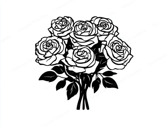 Rose Vector Graphic preview