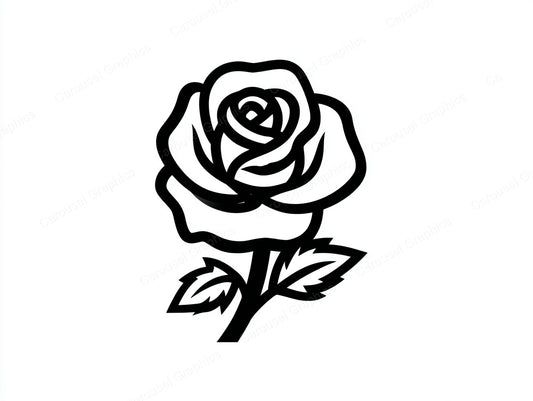 Rose Vector Graphic preview