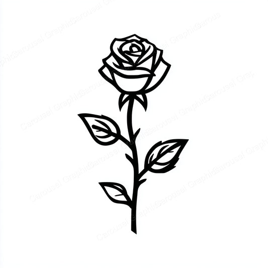 Rose Vector Graphic preview