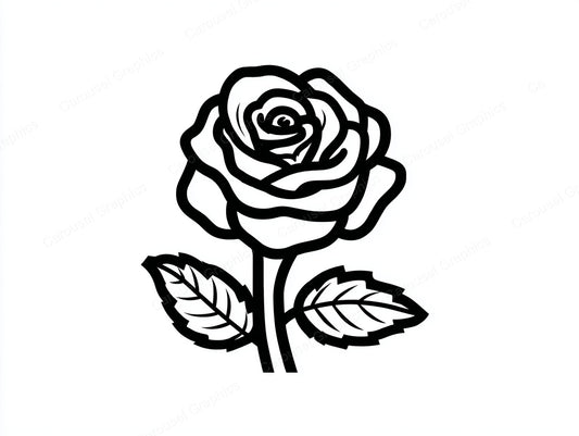 Rose Vector Graphic preview