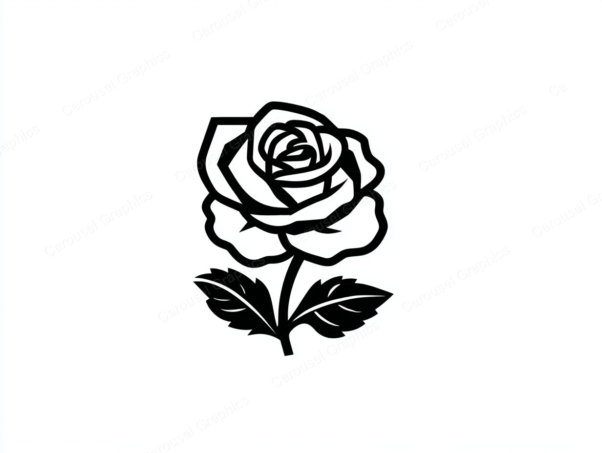 Rose Vector Graphic preview