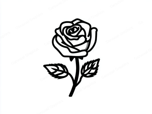 Rose Vector Graphic preview