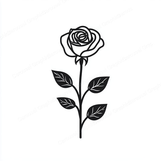 Rose Vector Graphic preview