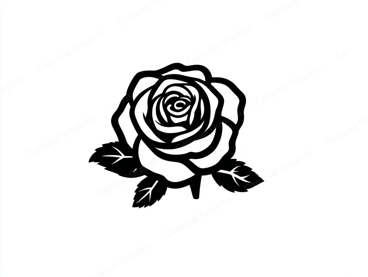 Rose Vector Graphic preview