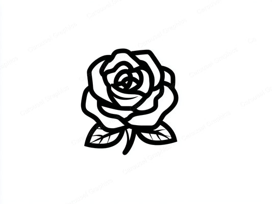 Rose Vector Graphic preview