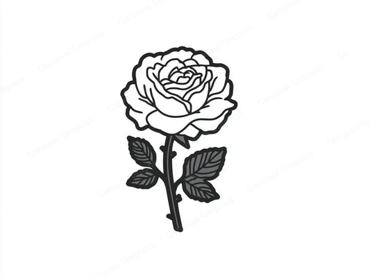 Rose Vector Graphic preview