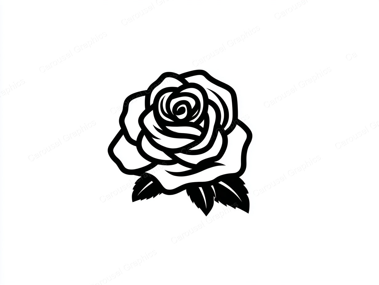 Rose Vector Graphic preview