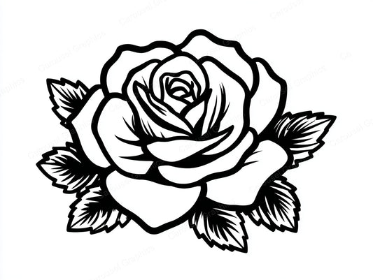 Rose Vector Graphic preview