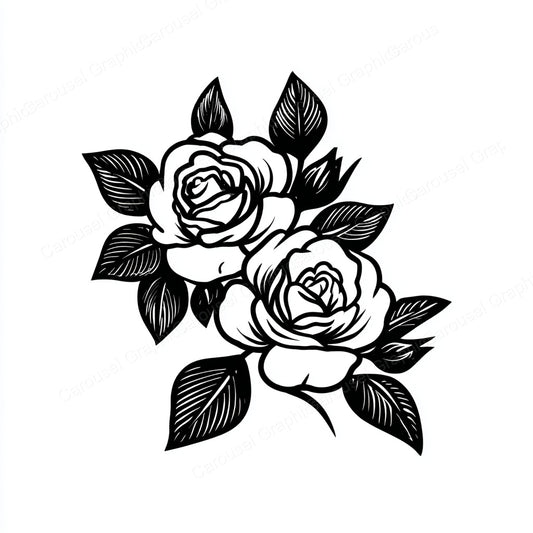 Rose Vector Graphic preview