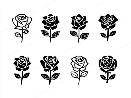Rose Vector Graphic preview