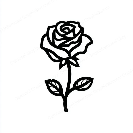 Rose Vector Graphic preview