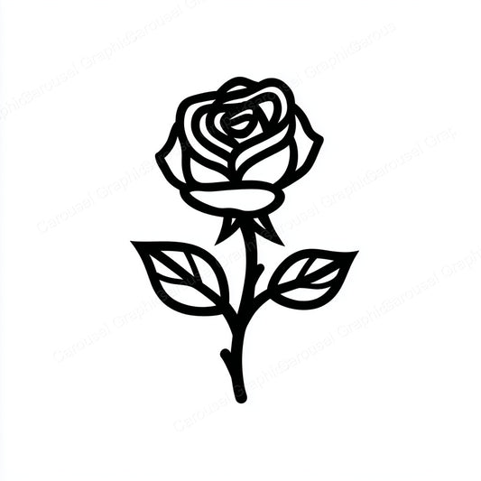 Rose Vector Graphic preview