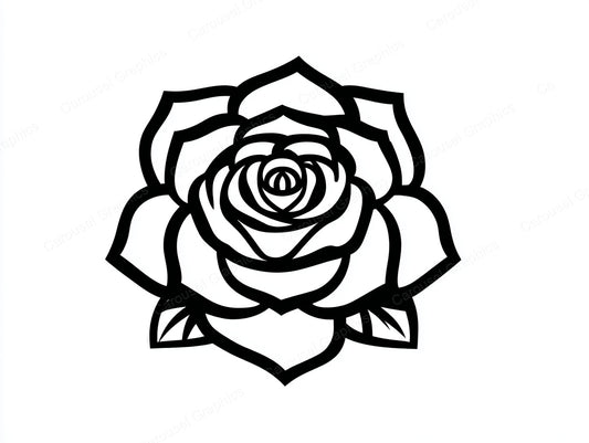 Rose Vector Graphic preview