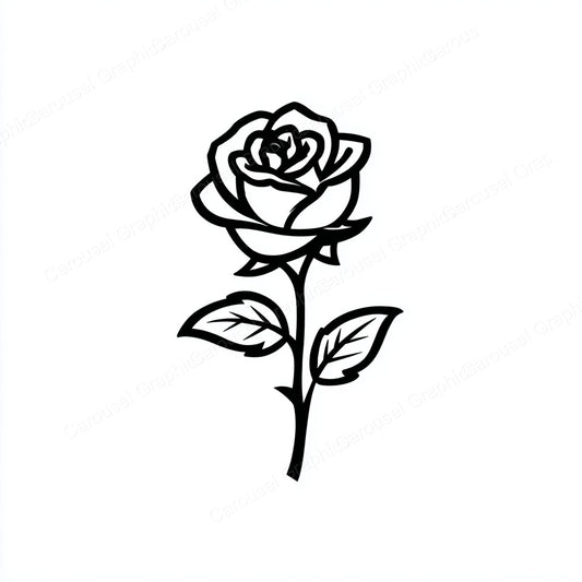 Rose Vector Graphic preview
