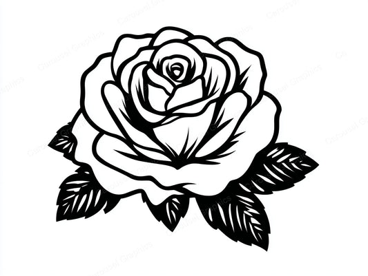 Rose Vector Graphic preview
